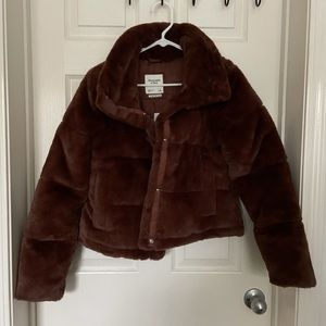 Abercrombie & Fitch mini puffer jacket